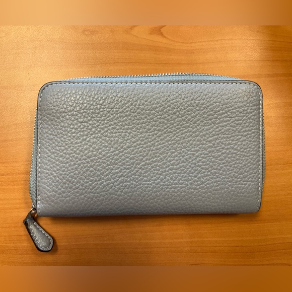 Coach Morgan Shoulder Bag and Matching Wallet in Blue Mist - Picture 17 of 17